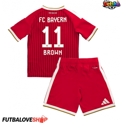 Dres Bayern Munich Nathaniel Brown #11 Domáci pre deti 2026-27 Krátky Rukáv (+ trenírky)